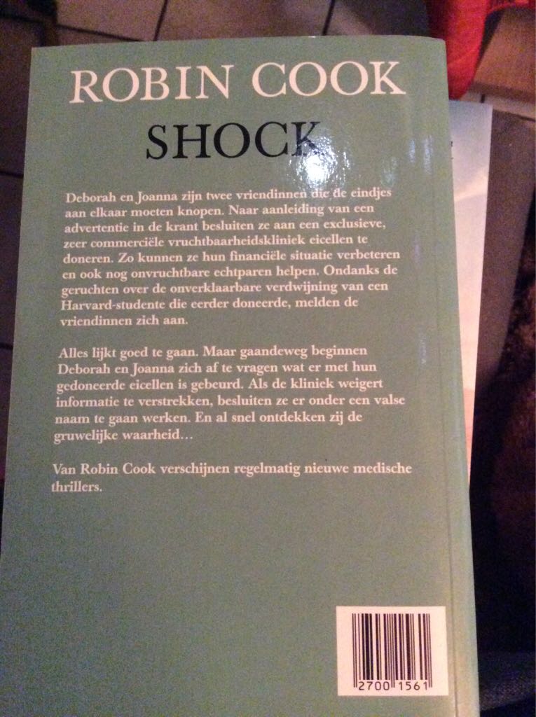 Shock  book collectible - Main Image 2