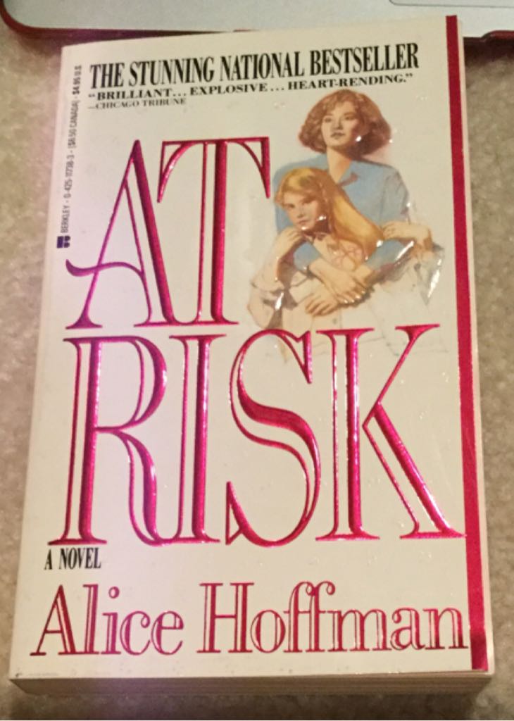 At Risk - Alice Hoffman (Berkley Publishing Group) book collectible [Barcode 9780425117385] - Main Image 1
