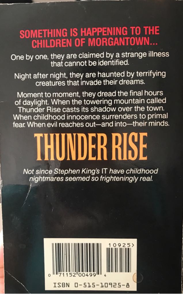 Thunder Rise - G. Wayne Miller (Jove - Paperback) book collectible [Barcode 9780515109252] - Main Image 2