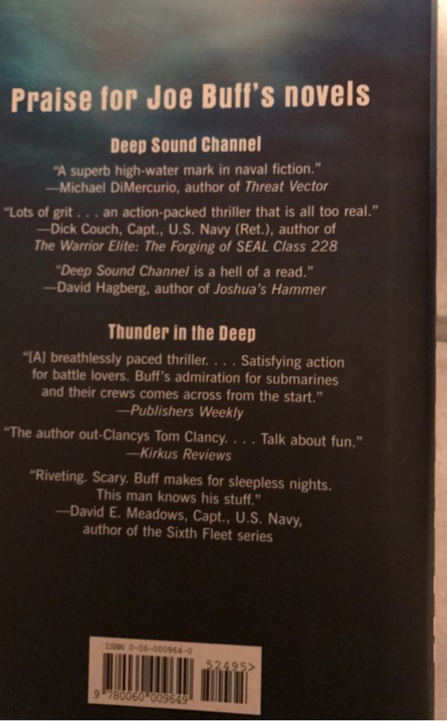 Crush Depth - Joe Buff (William Morrow) book collectible [Barcode 9780060009649] - Main Image 2