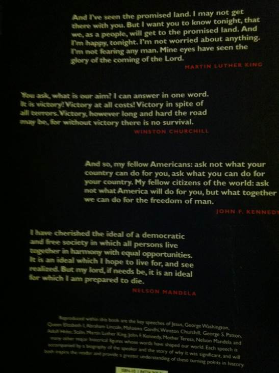 Speeches that changed the world CD - Simon Sebag Montefiore (Quercus - Paperback) book collectible [Barcode 9781847243690] - Main Image 2