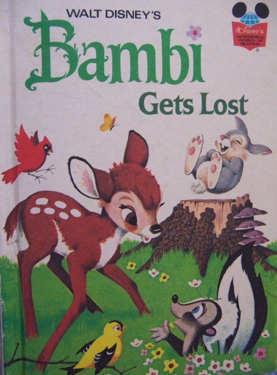 Bambi Gets Lost - Disney (New York : Random House - Hardcover) book collectible [Barcode 9780394825090] - Main Image 1