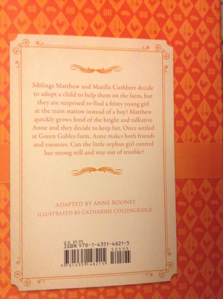 Anne Of Green Gables - L.M. Montgomery (Sandy Creek - Hardcover) book collectible [Barcode 9781435148215] - Main Image 2