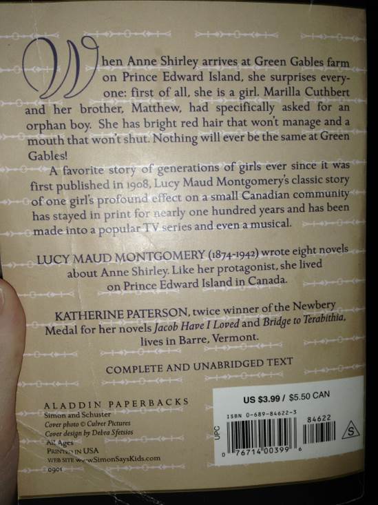 Anne Of Green Gables  book collectible - Main Image 2