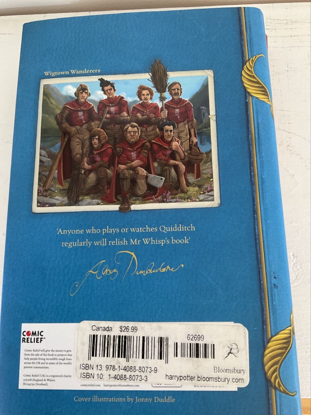 Quidditch Through The Ages - J. K. Rowling (Bloomsbury - Hardcover) book collectible [Barcode 9781408880739] - Main Image 2