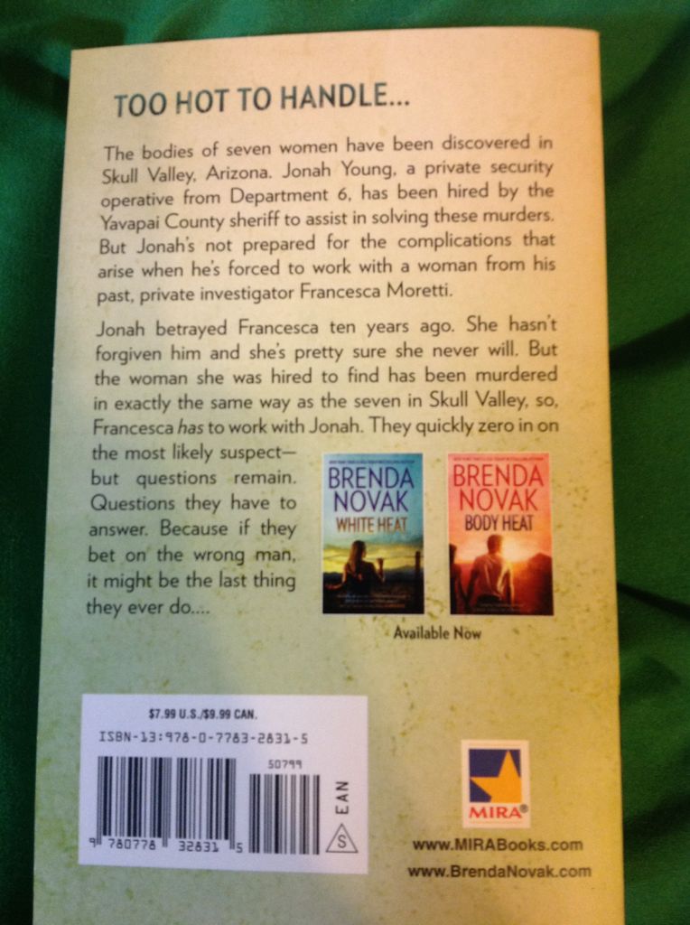 Killer Heat - Brenda Novak (Mira - Paperback) book collectible - Main Image 2