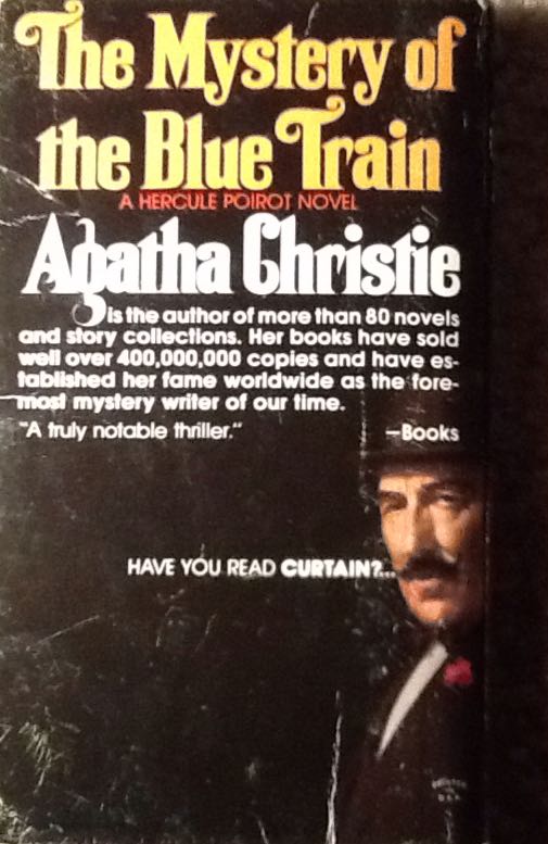 The Mystery Of The Blue Train - Agatha Christie book collectible - Main Image 2