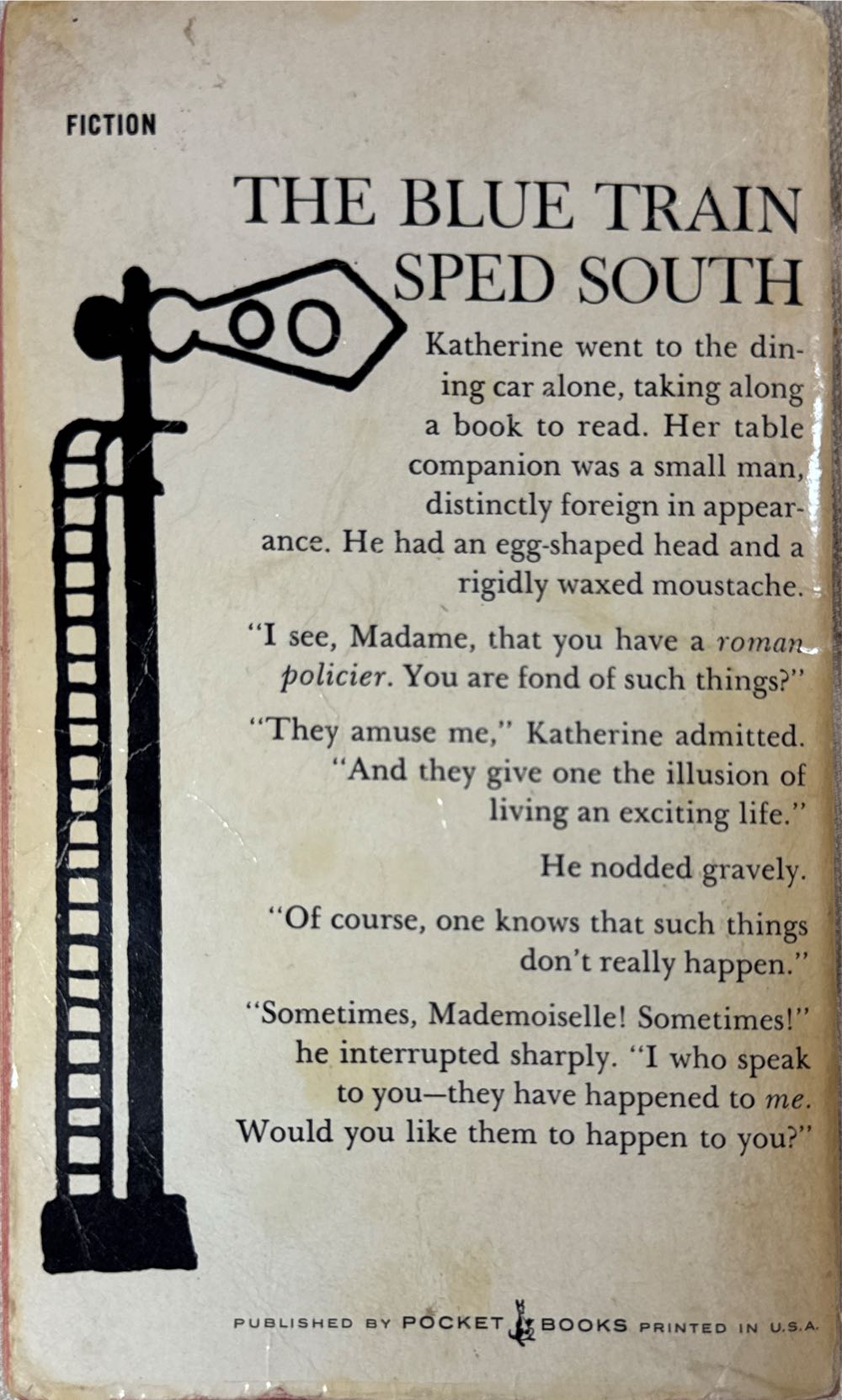 The Mystery of the Blue Train - Agatha Christie (Dodd, Mead & Company, Inc. - Paperback) book collectible - Main Image 2