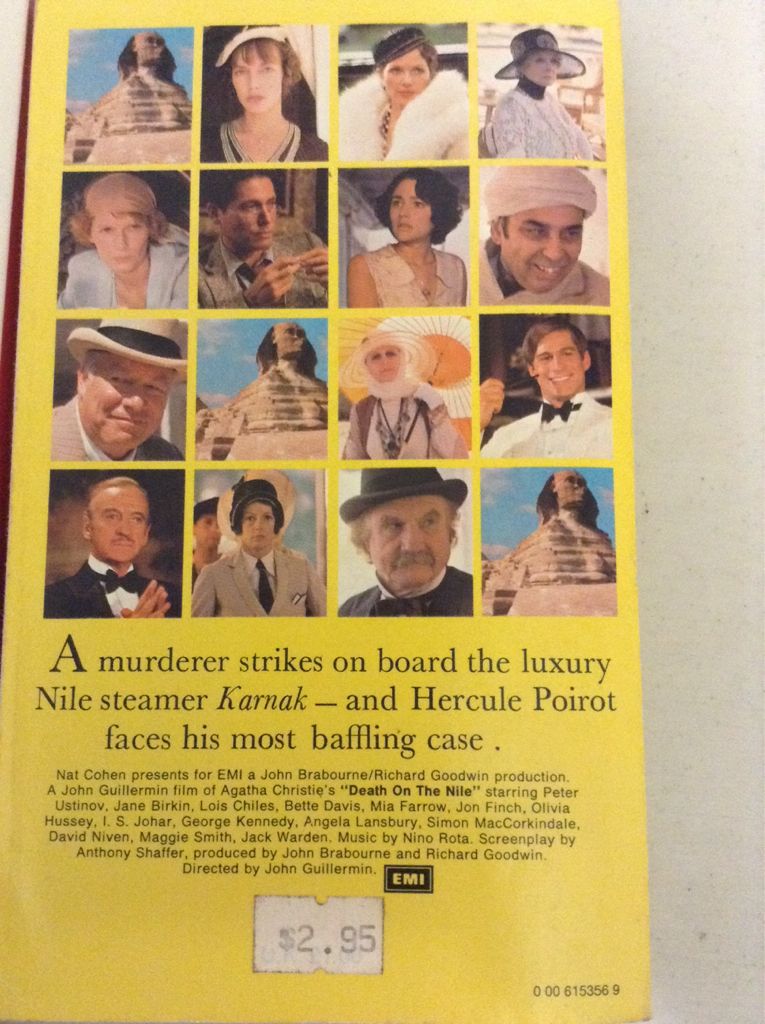 Death on the Nile - Agatha Christie (Collins Fontana - eBook) book collectible [Barcode 9780006153566] - Main Image 2