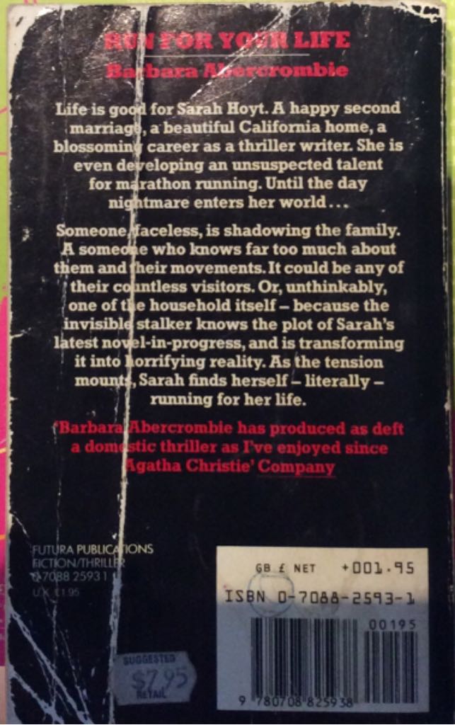 Run for Your Life - Jonny Zucker (Paperback) book collectible [Barcode 9780708825938] - Main Image 2