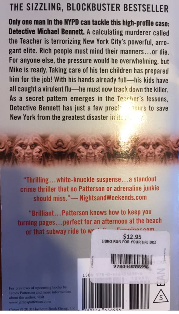 Run for Your Life - Jonny Zucker (Hachette - Paperback) book collectible - Main Image 2