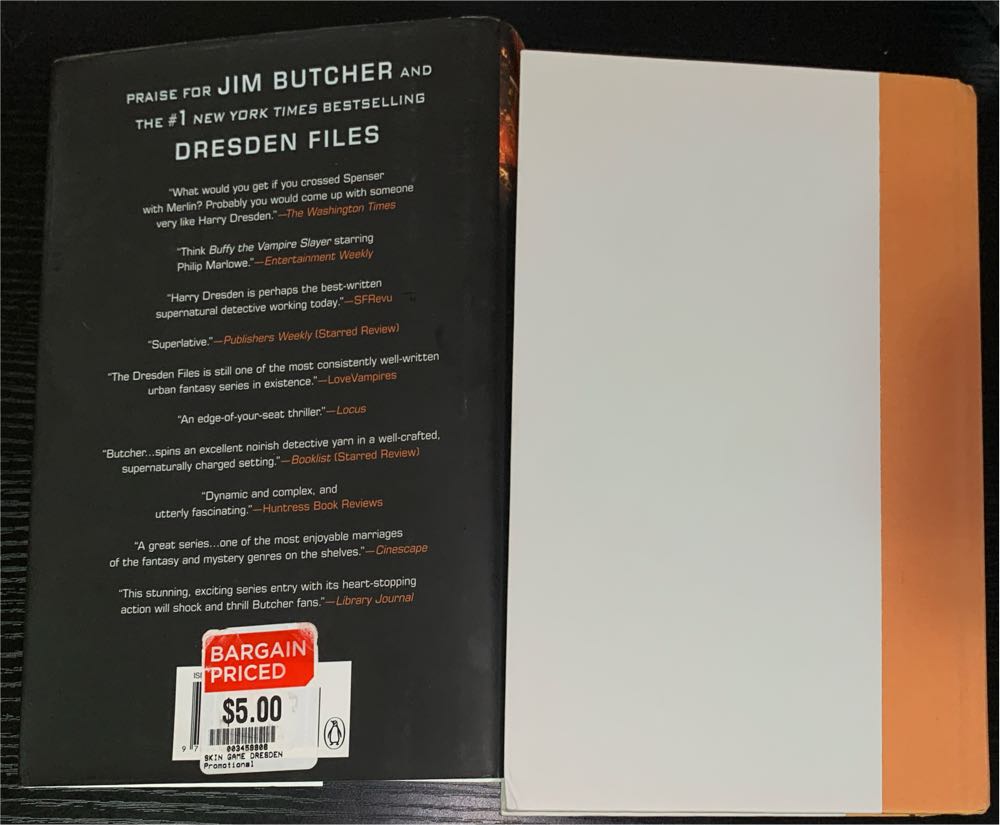 The Dresden Files: Skin Game - Jim Butcher (Orbit Books - Kindle) book collectible [Barcode 9780356500904] - Main Image 3