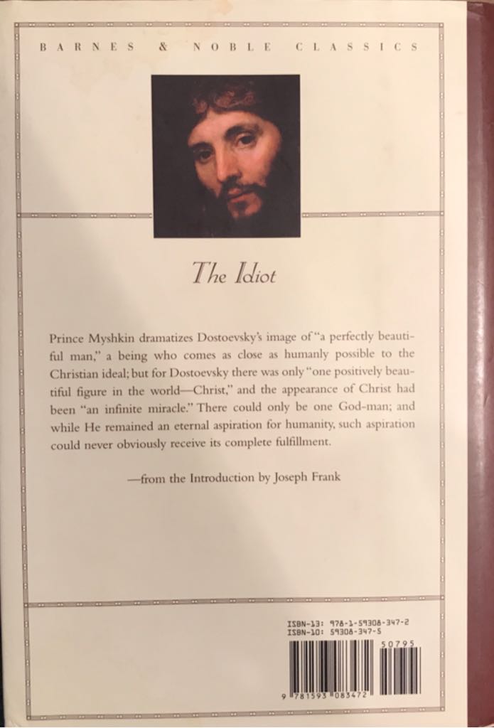 The Idiot (Barnes & Noble Classics) - Fyodor Dostoevsky (Barnes & Noble Books - Hardcover) book collectible [Barcode 9781593083472] - Main Image 2