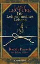 Last Lecture - Randy Pausch book collectible [Barcode 9783570010495] - Main Image 1