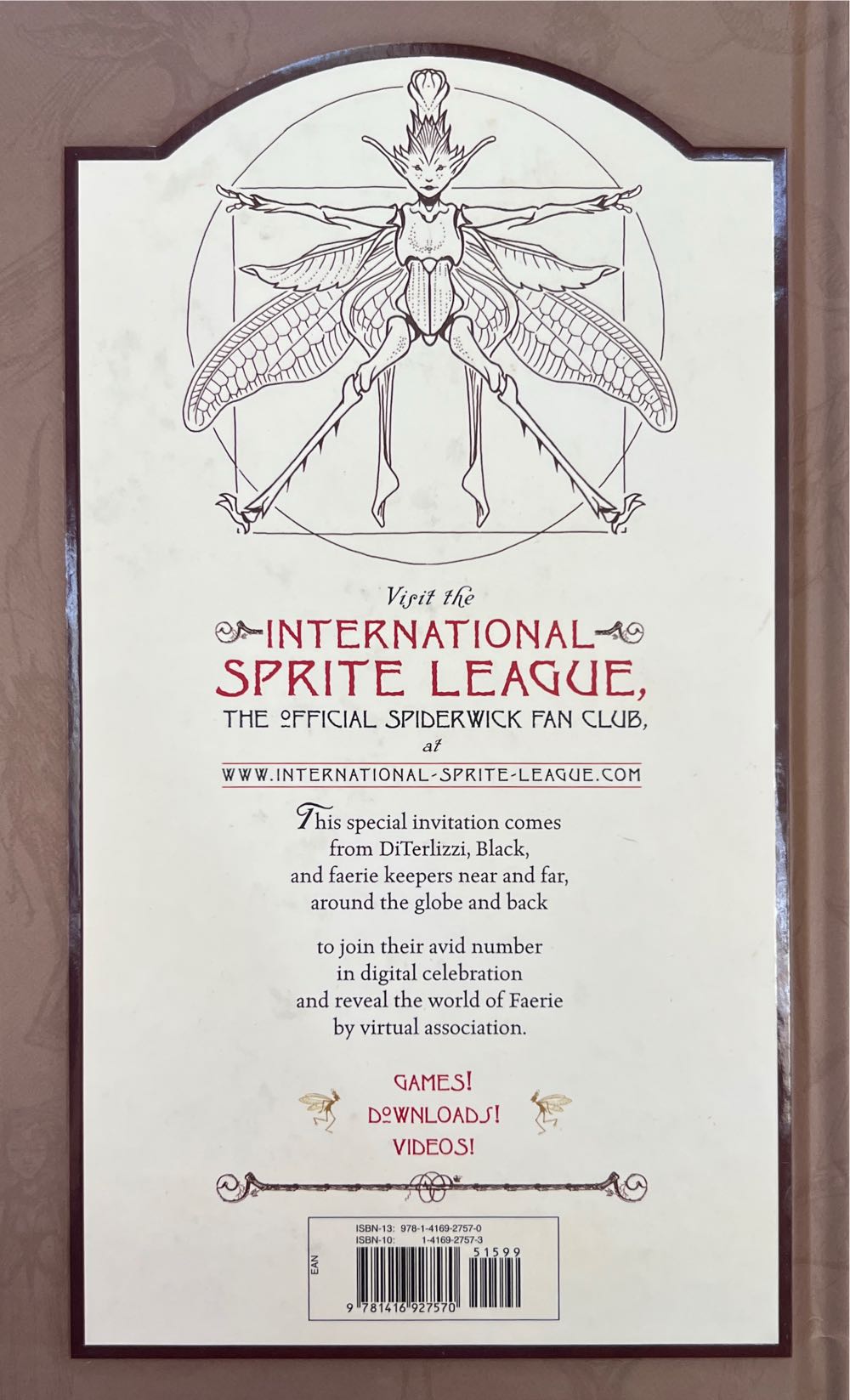 Spiderwick Chronicles Care and Feeding of Sprites - Holly Black (Simon & Schuster - Hardcover) book collectible [Barcode 9781416927570] - Main Image 2