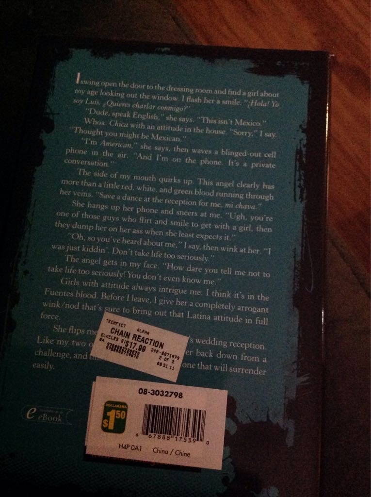 Chain Reaction  book collectible - Main Image 2