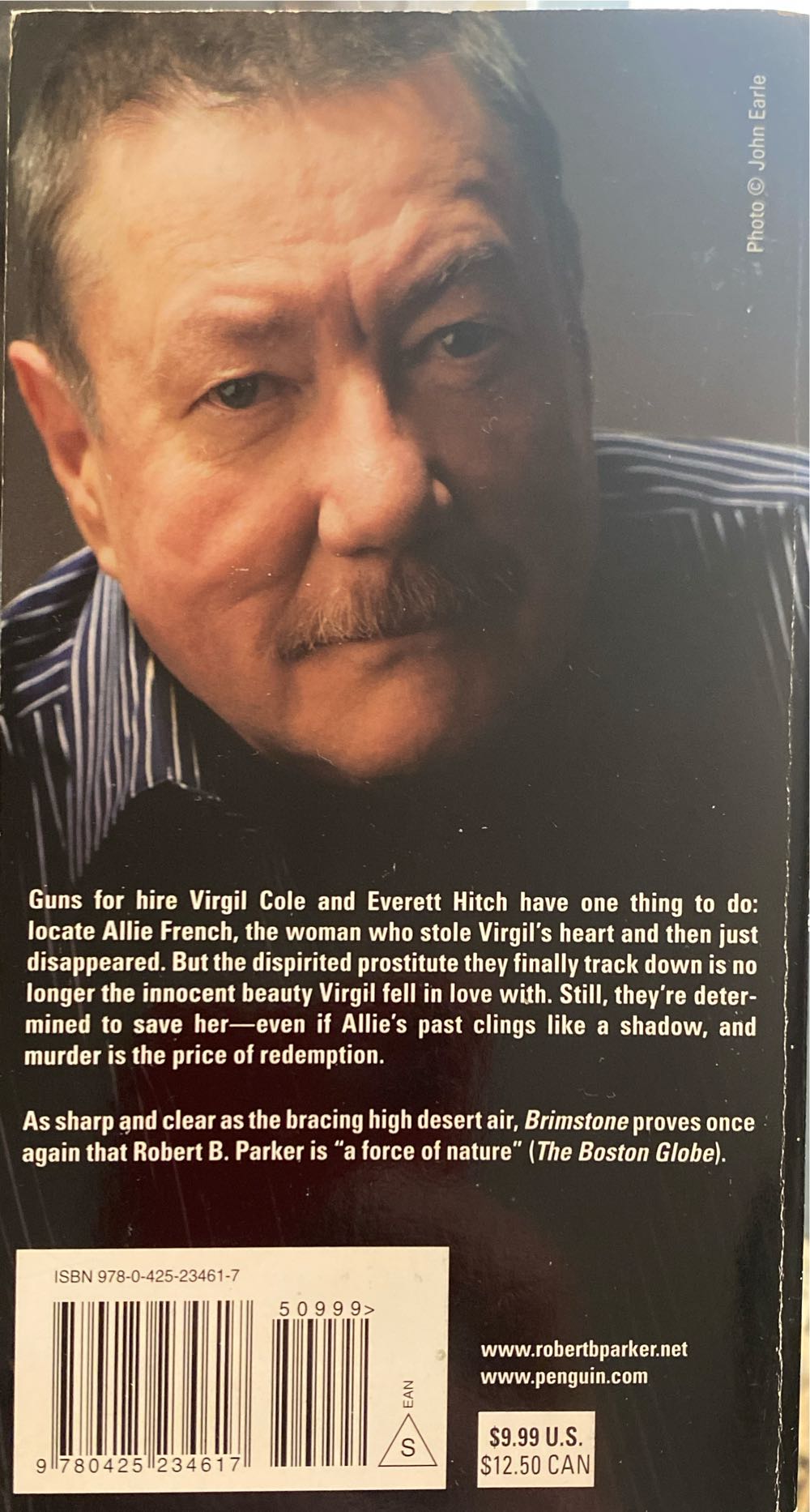 Brimstone - Robert B. Parker (Berkley - Paperback) book collectible [Barcode 9780425234617] - Main Image 2