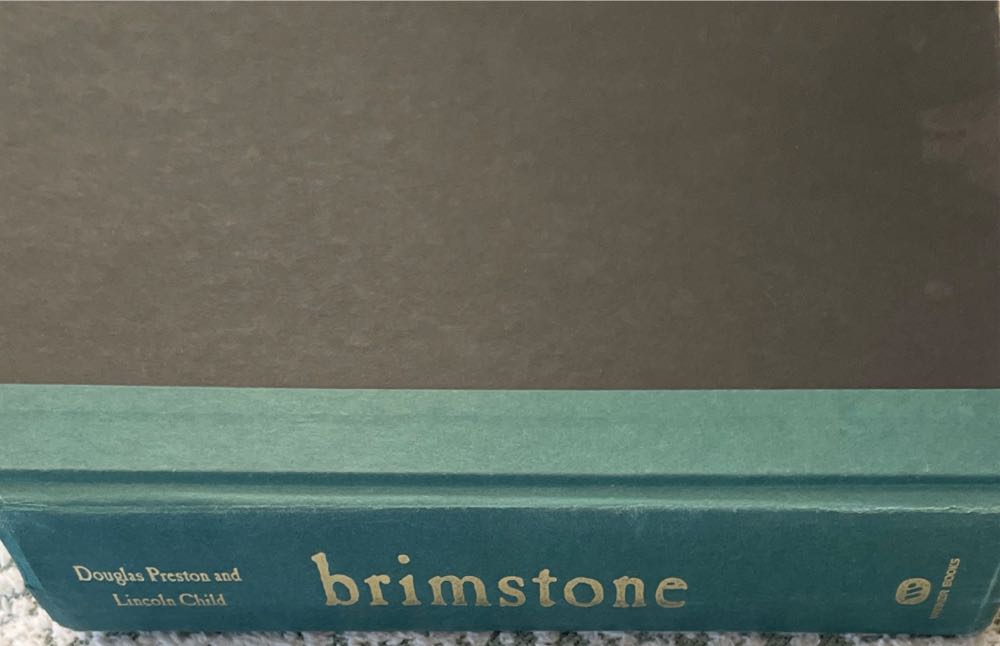 Brimstone - Preston & Child (Warner - Hardcover) book collectible [Barcode 9780446531436] - Main Image 4