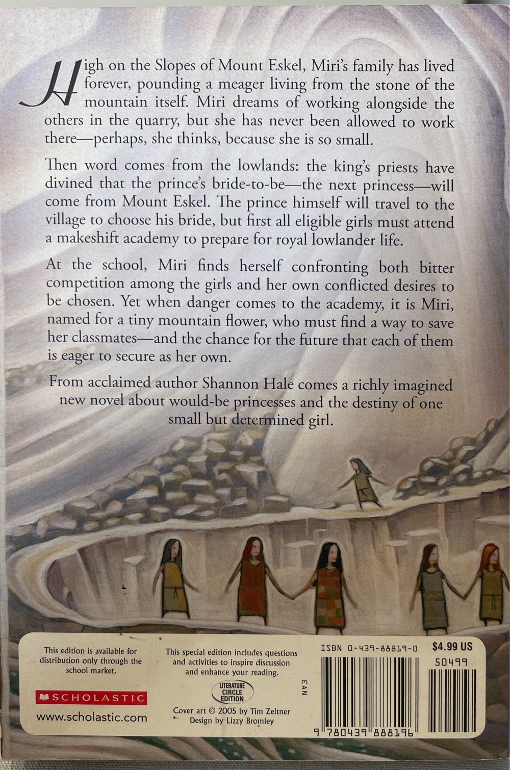 Princess Academy - Shannon Hale (Scholastic, Incorporated - Paperback) book collectible [Barcode 9780439888196] - Main Image 2