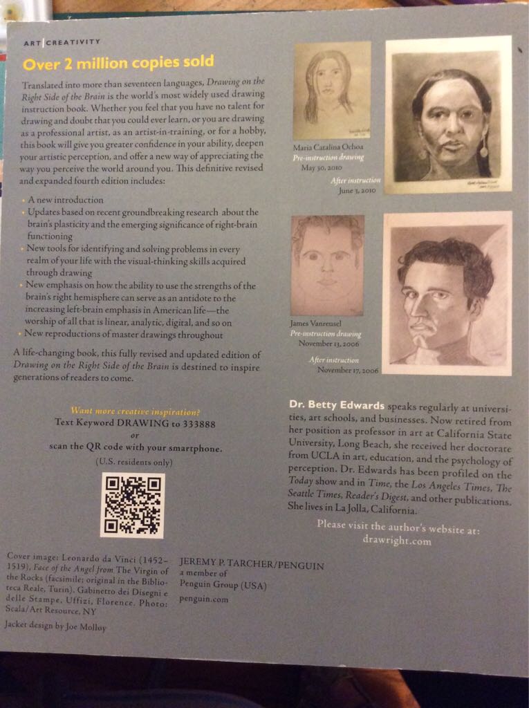 Drawing On The Right Side Of The Brain  book collectible - Main Image 2