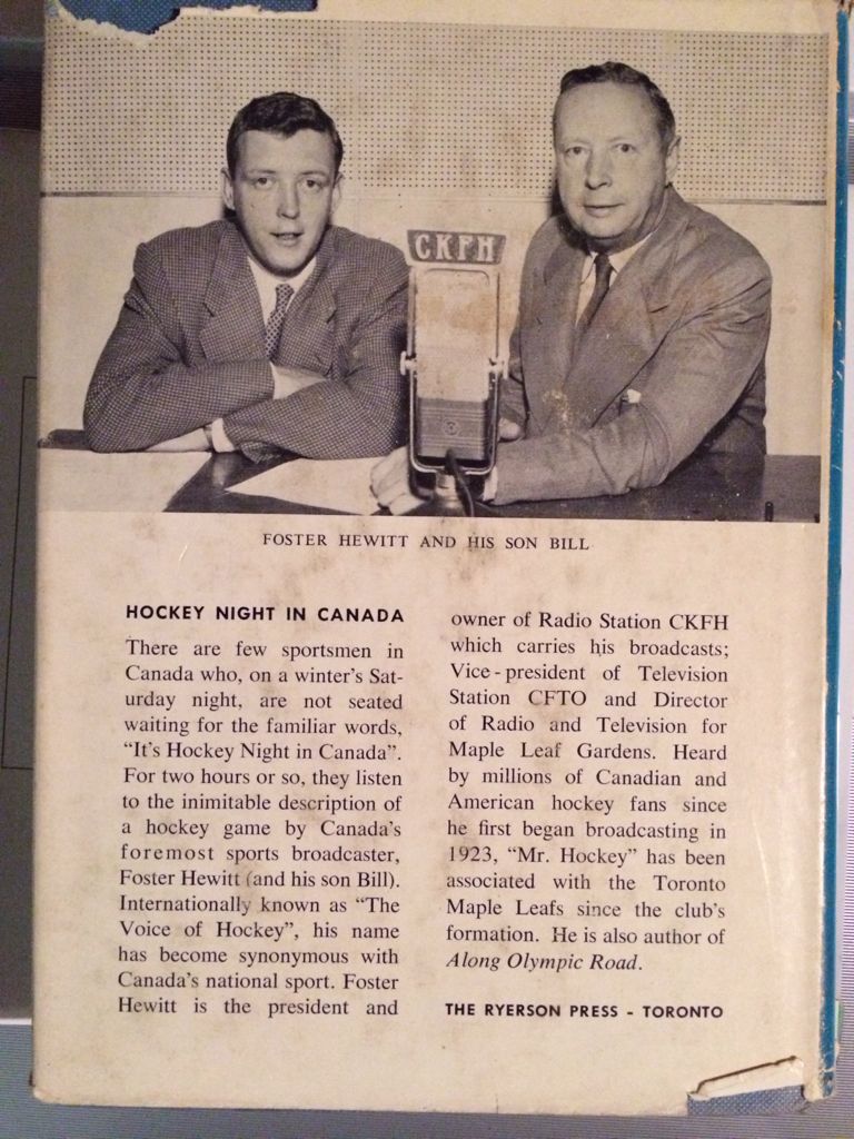 Hockey Night In Canada  book collectible - Main Image 2