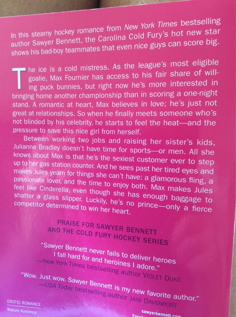 MAX - Sawyer Bennett book collectible [Barcode 9780425286517] - Main Image 2