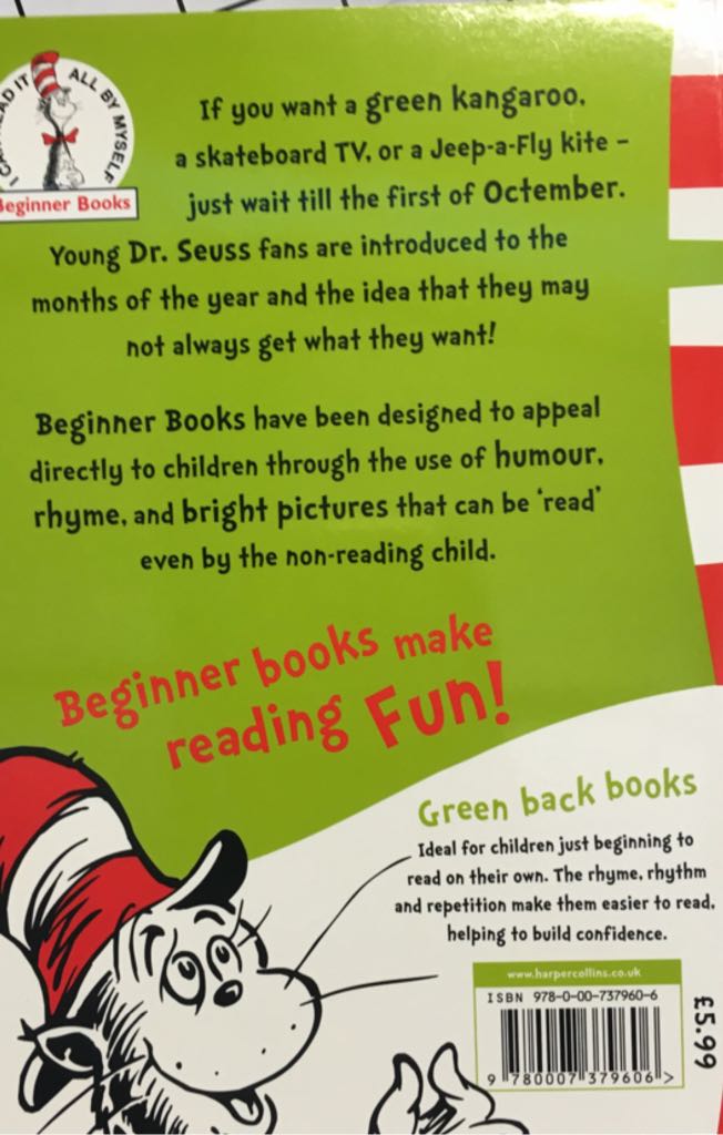 Please Try to Remember the First of Octember - Dr. Suess book collectible [Barcode 9780007379606] - Main Image 2