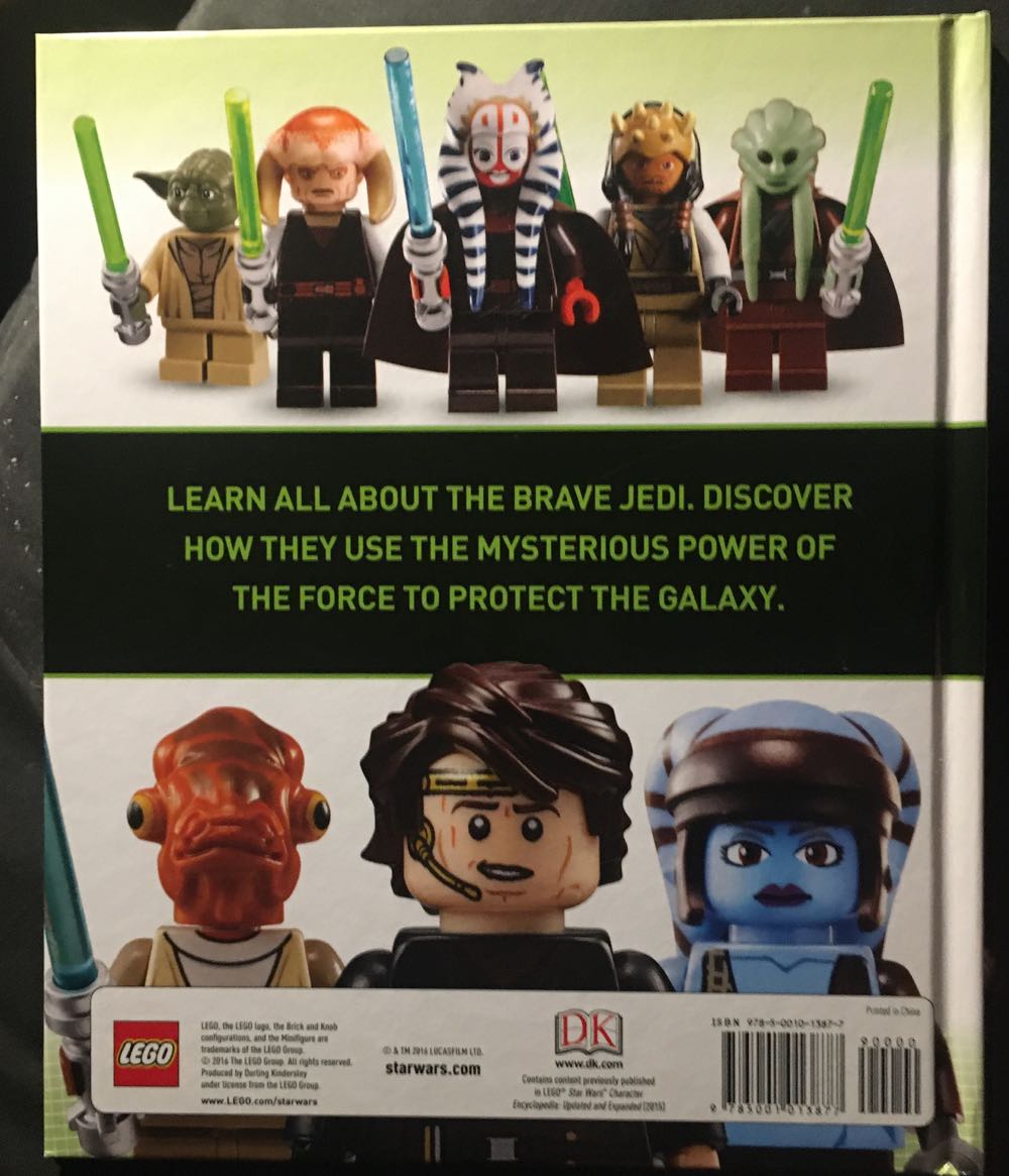 Lego Star Wars: The Jedi Order - Elizabeth Dowsett (Julie Ferris - Hardcover) book collectible [Barcode 9785001013877] - Main Image 2
