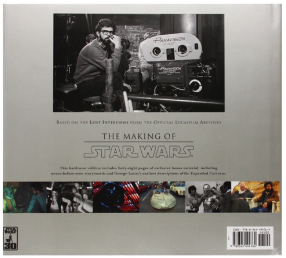 The Making of Star Wars: The Definitive Story Behind the Original Film (Star  Wars) - J.W. Rinzler (Del Rey - Hardcover) book collectible [Barcode 9780345494764] - Main Image 2