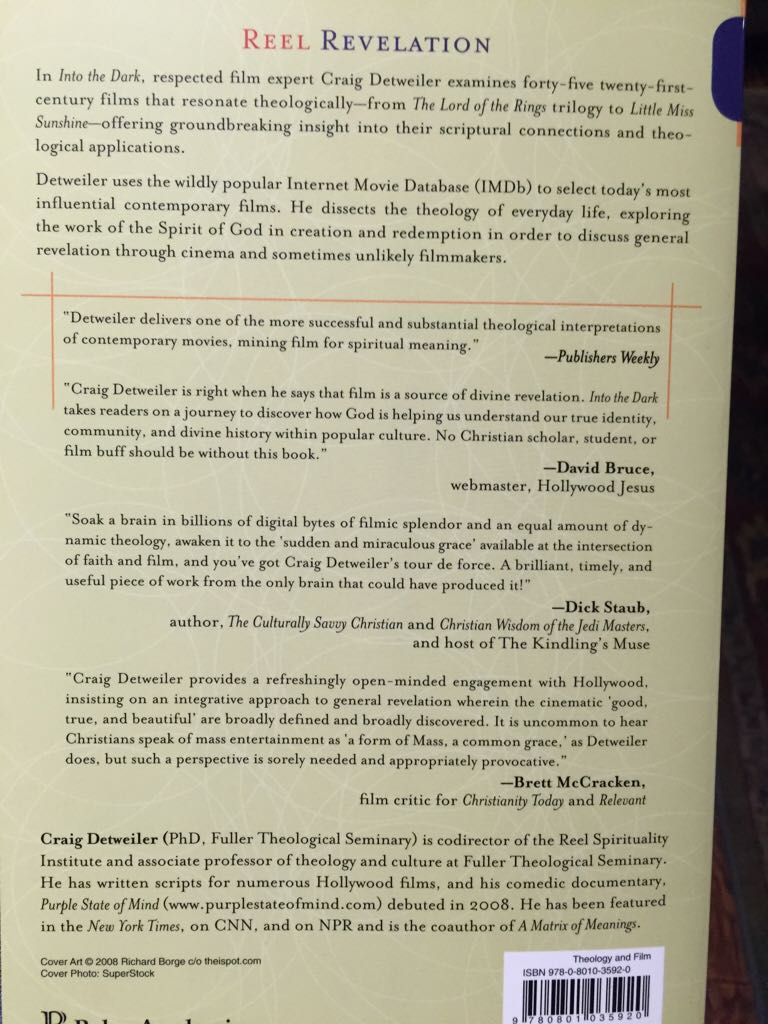 Into the Dark  (Baker Academic) book collectible [Barcode 9780801035920] - Main Image 2