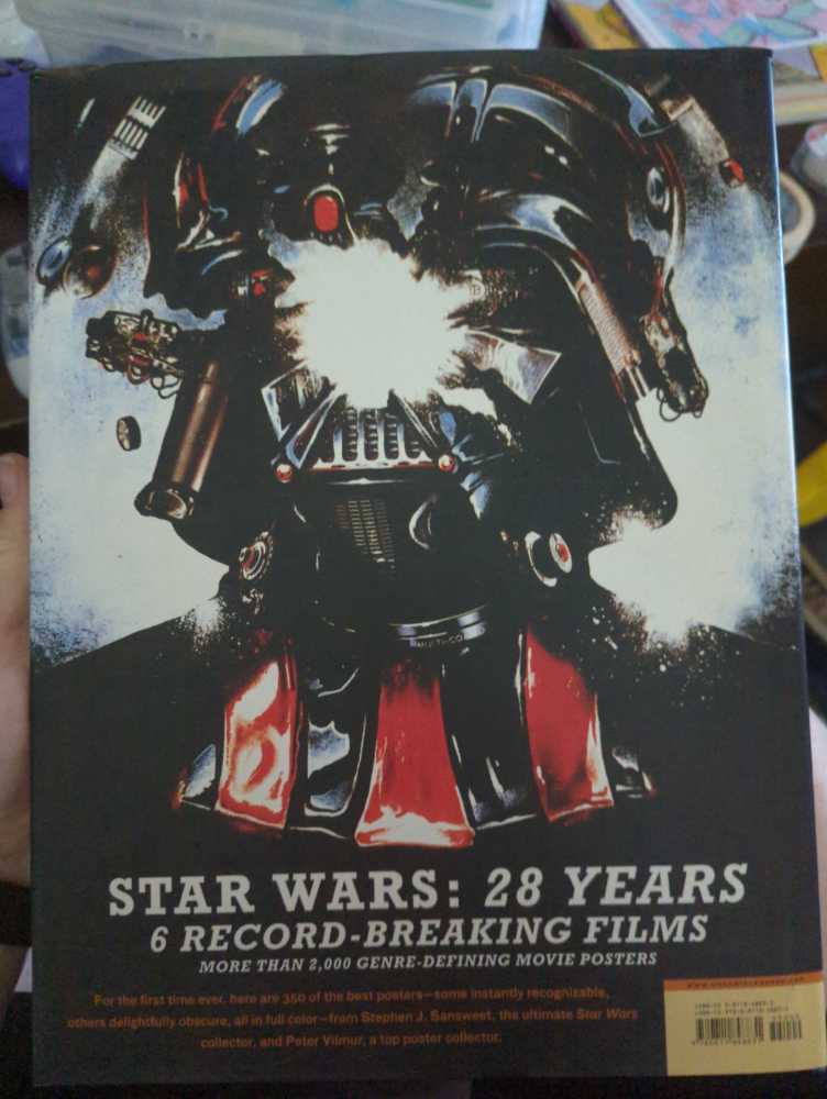 The Star Wars Poster Book - Peter Vilmur (Chronicle Books - Hardcover) book collectible [Barcode 9780811848831] - Main Image 2