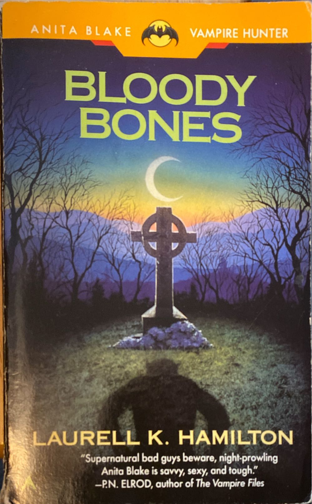 Bloody Bones - Laurell K. Hamilton (ACE Charter - Mass Market Paperback) book collectible [Barcode 9780441003747] - Main Image 2