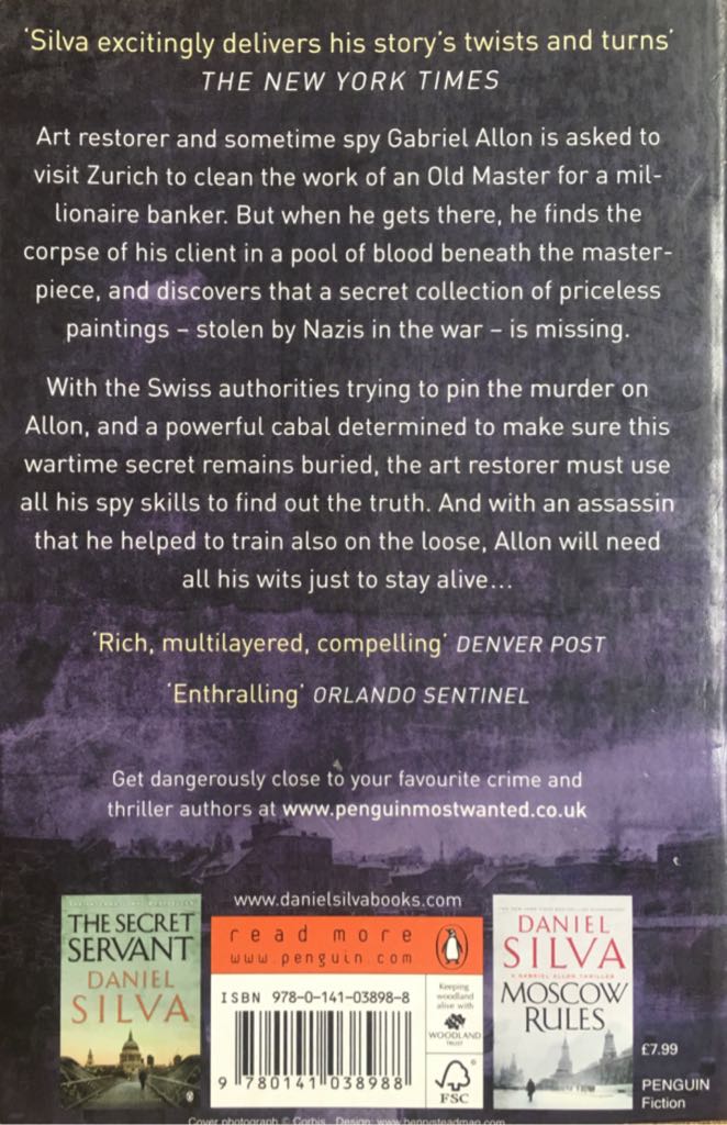 GA2-The English Assassin - Daniel Silva (Penguin Books - Paperback) book collectible [Barcode 9780141038988] - Main Image 2