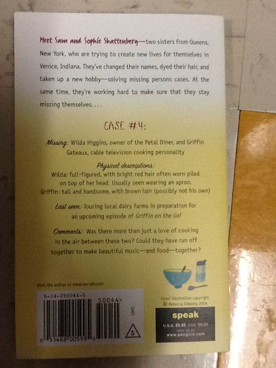 Missing Persons  (Putnam Juvenile) book collectible [Barcode 9780142500446] - Main Image 2