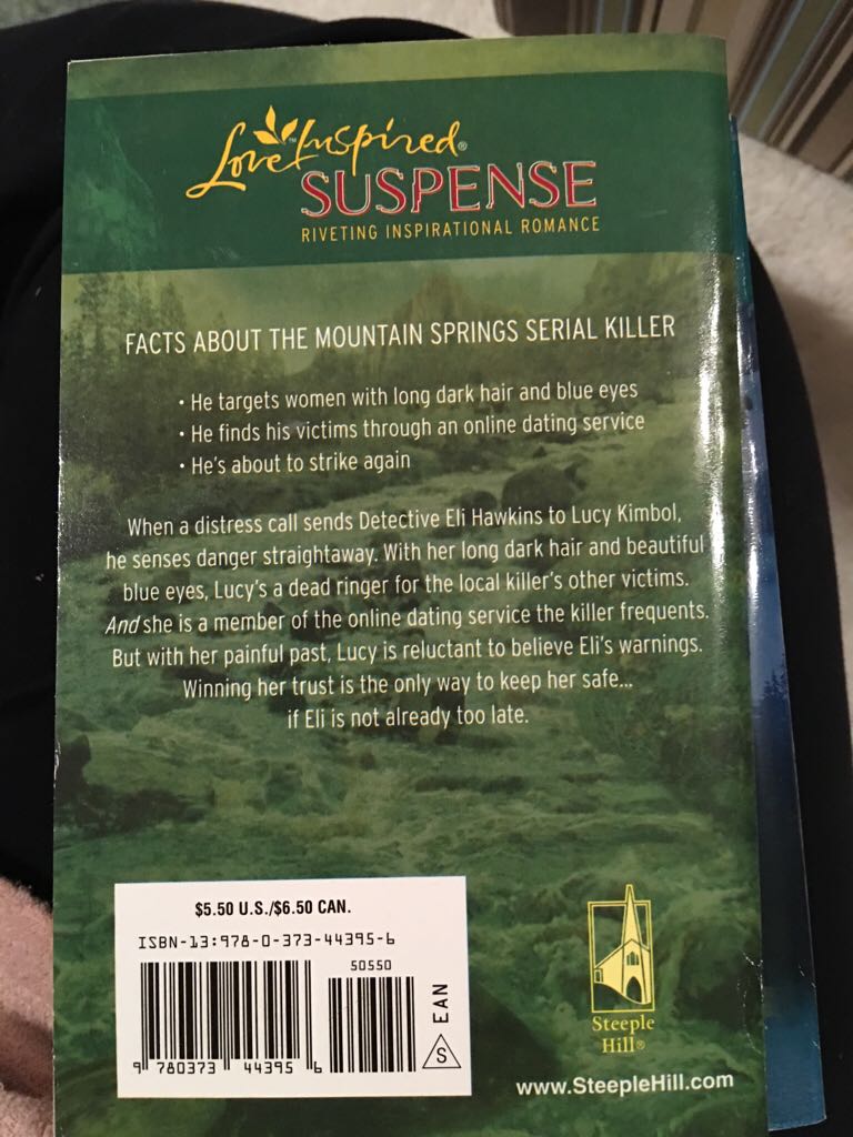 Dead Ringer - Sharon Dunn (Steeple Hill Books - Paperback) book collectible [Barcode 9780373443956] - Main Image 2