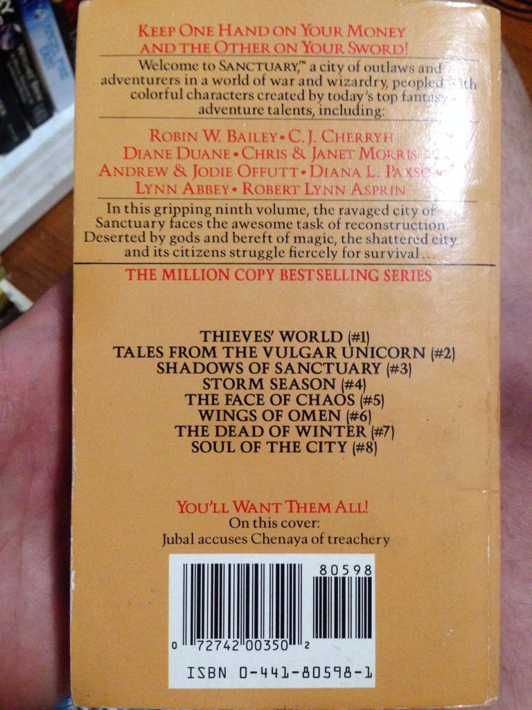 Blood Ties - Lynn Abbey (Ace Books) book collectible [Barcode 9780441805983] - Main Image 2