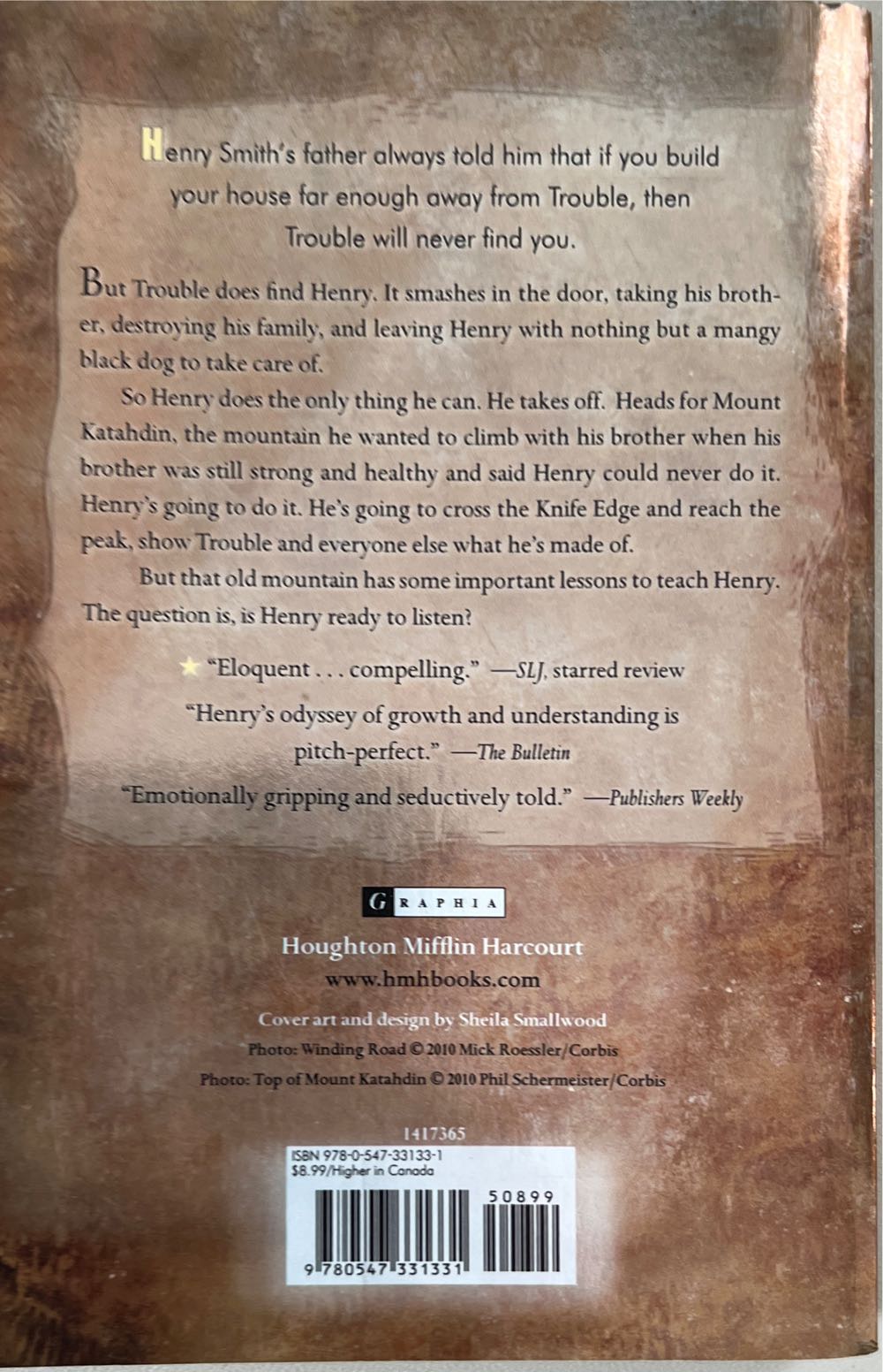 Trouble - Gary D Schmidt (Graphia) book collectible [Barcode 9780547331331] - Main Image 2