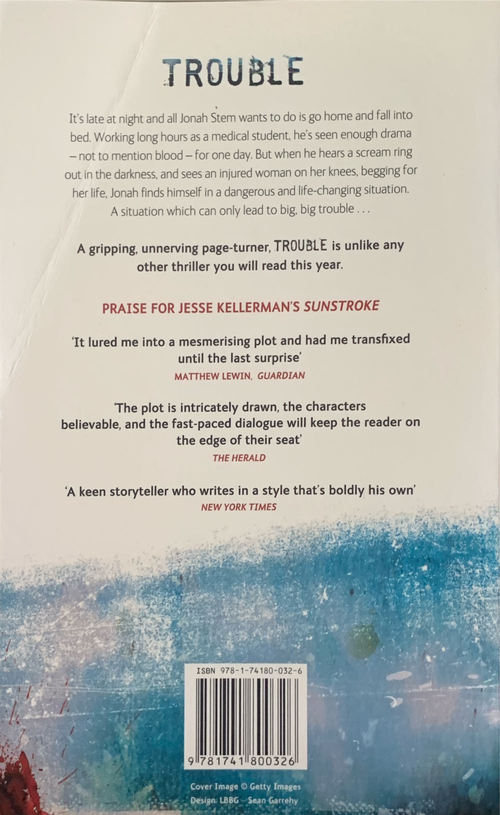 Trouble - Jesse Kellerman (Doubleday Bookclub - Trade Paperback) book collectible [Barcode 9781741800326] - Main Image 2