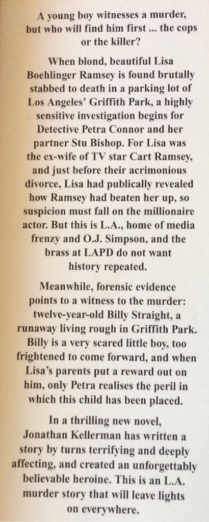 Billy Straight - Jonathan Kellerman (Headline - Paperback) book collectible [Barcode 9780755351794] - Main Image 2