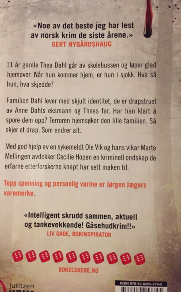 Monster - Jørgen Jæger (Juritzen forlag - Hardcover) book collectible [Barcode 9788282057745] - Main Image 2