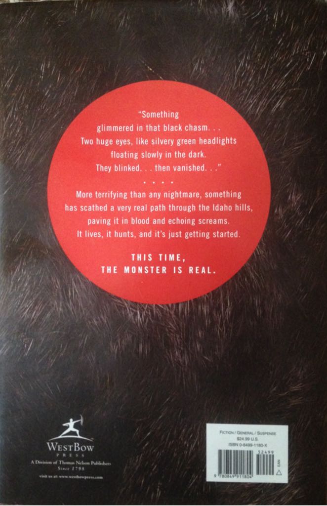 Monster  (West Bow Press - Hardcover) book collectible - Main Image 2