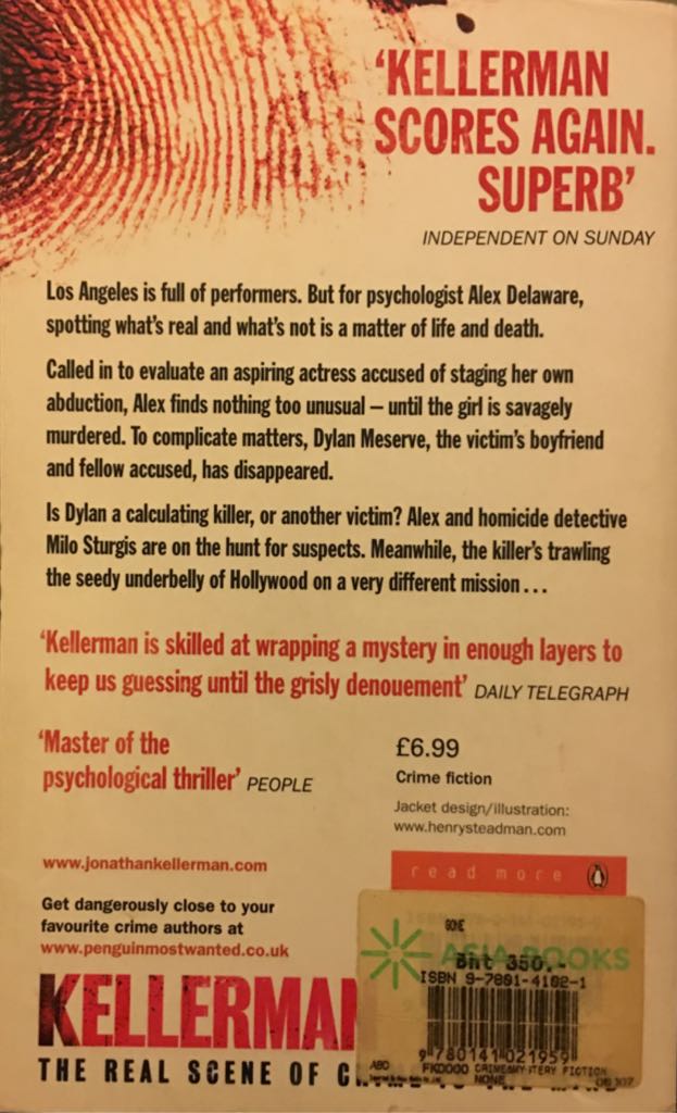 Gone - Jonathan Kellerman (Penguin Books - Paperback) book collectible [Barcode 9780141021959] - Main Image 2