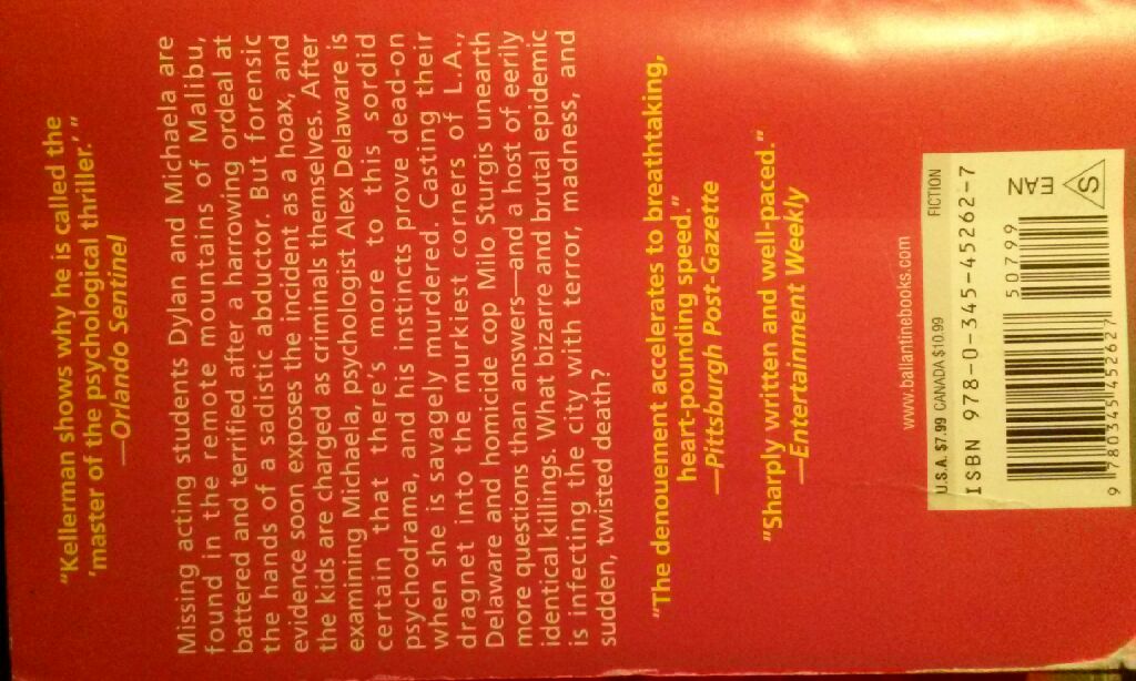 Gone - Jonathan Kellerman (Xxxx - Paperback) book collectible [Barcode 9780345452627] - Main Image 2