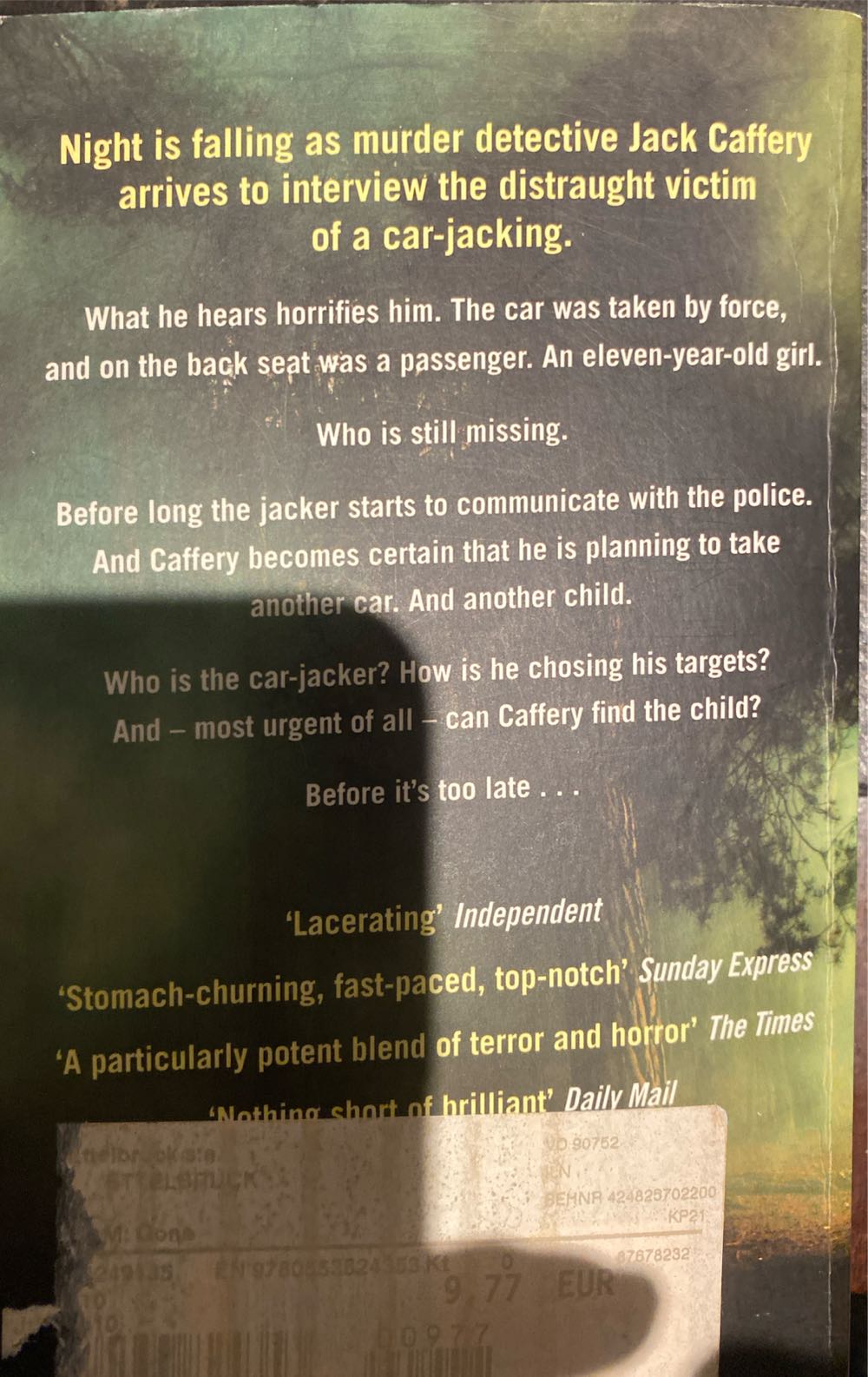 Gone - Mo Hayder book collectible [Barcode 9780553824353] - Main Image 2