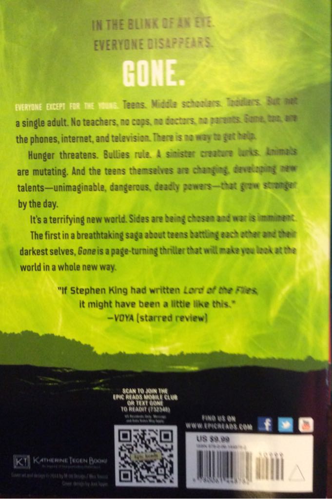 Gone  book collectible - Main Image 2