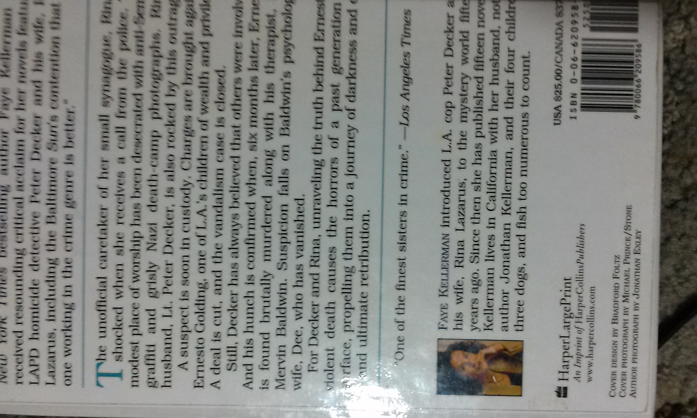 The Forgotten - David Baldacci (WmMorrow - Library Binding) book collectible [Barcode 9780066209586] - Main Image 2