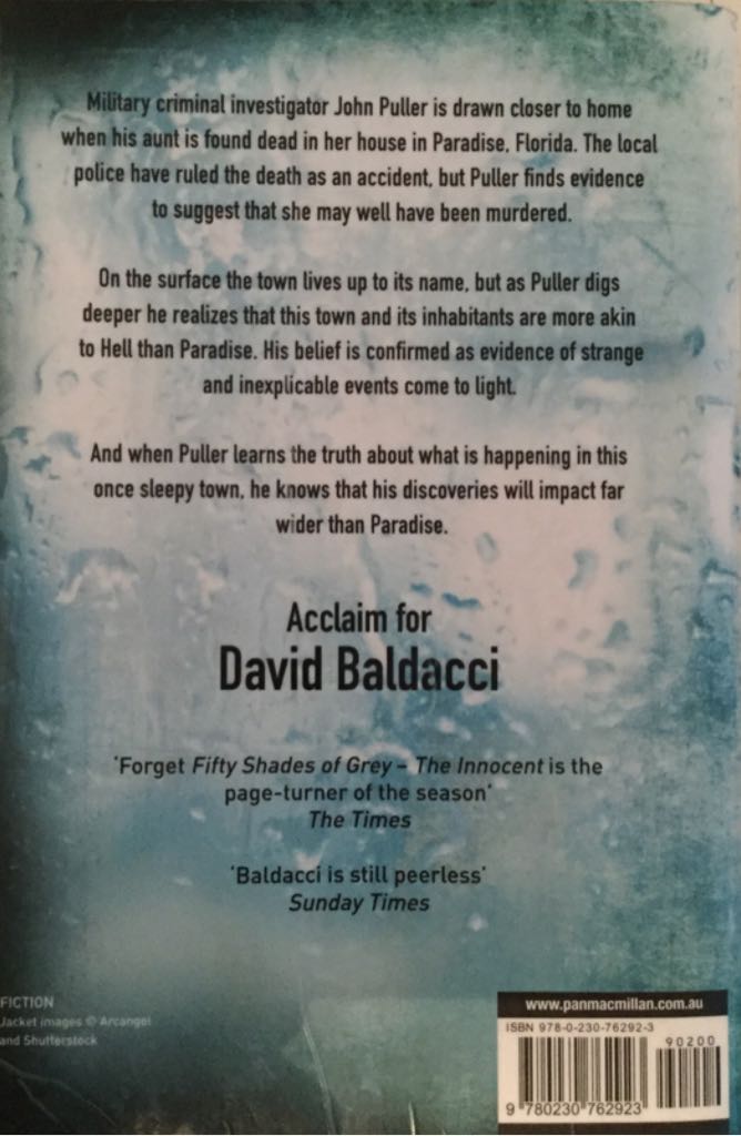 JP2- The Forgotten: John Puller - David Baldacci (Macmillan - Paperback) book collectible [Barcode 9780230762923] - Main Image 2
