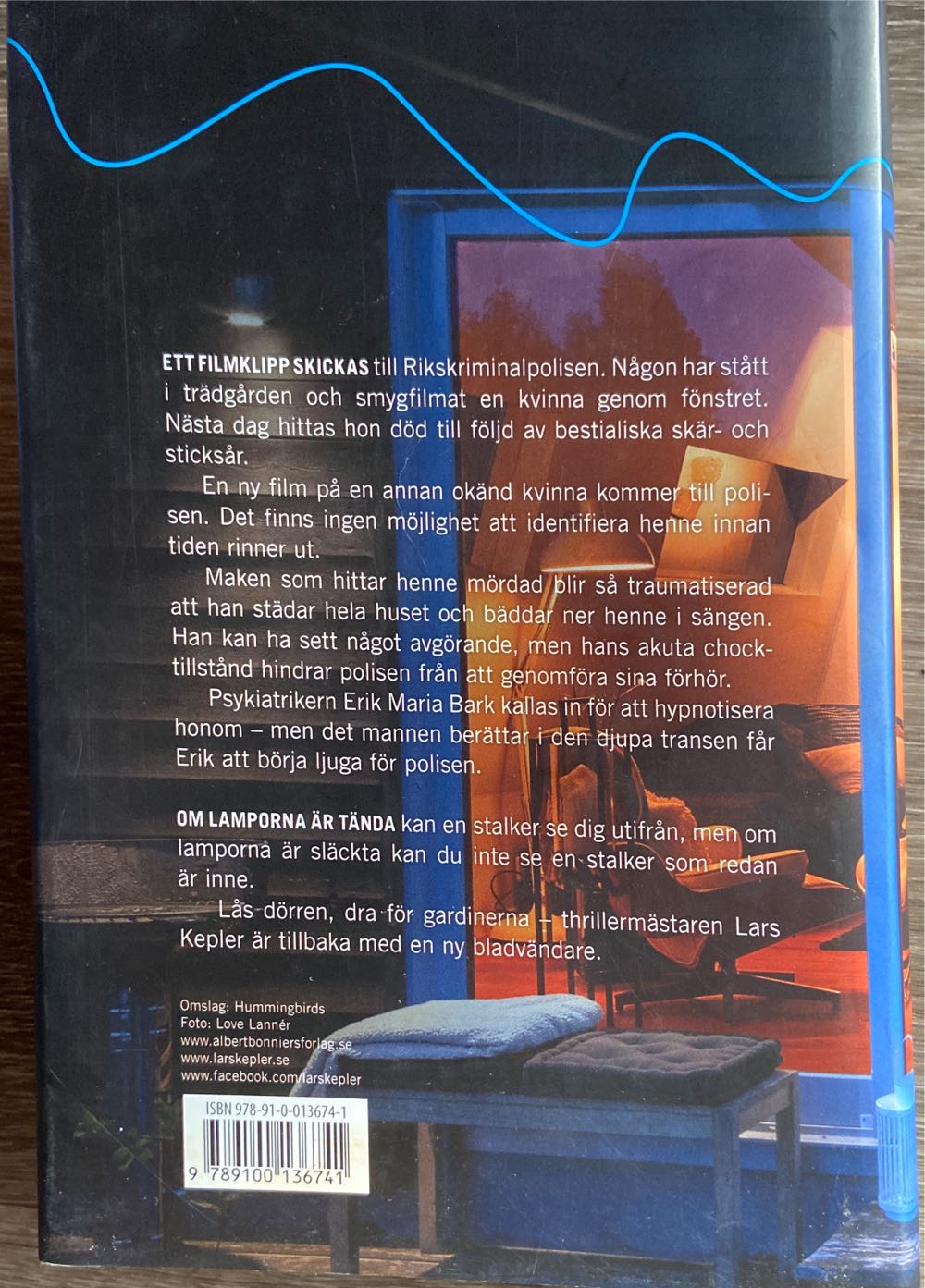 Lars Kepler Stalker - Lars Kepler (Albert Bonniers Förlag - Hardcover) book collectible [Barcode 9789100136741] - Main Image 2