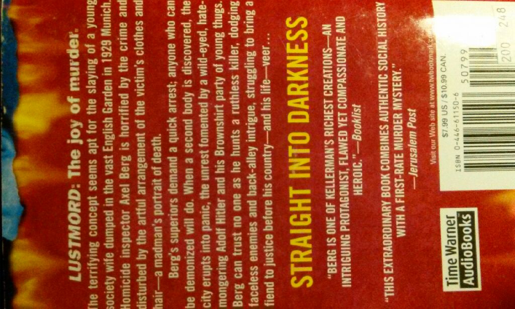 Straight Into Darkness - Faye Kellerman (Oxford University Press, USA - Paperback) book collectible [Barcode 9780446611503] - Main Image 2