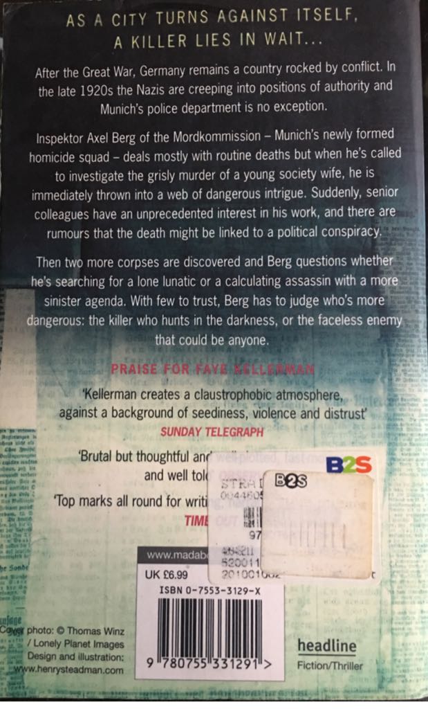 Straight Into Darkness - Faye Kellerman (Headline Book Publishing - Paperback) book collectible [Barcode 9780755331291] - Main Image 2